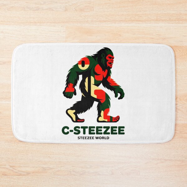 Item preview, C-Steezee Abstract Bigfoot Sasquatch designed and sold by SteezeeStore.