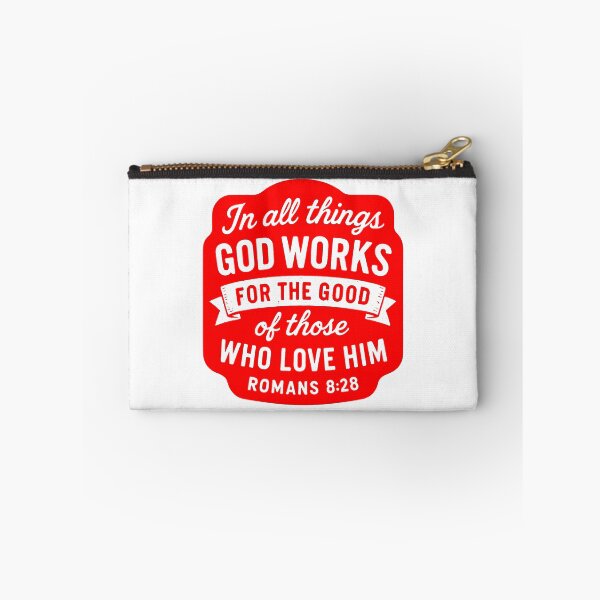Item preview, Romans 8:28  In All Things God Works For The Good Of Those Who Love Him designed and sold by plushism.