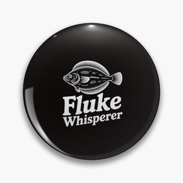 Item preview, Fluke Whisperer - Fluke Fishing Outfit for Anglers Fishermen designed and sold by RatCurry.