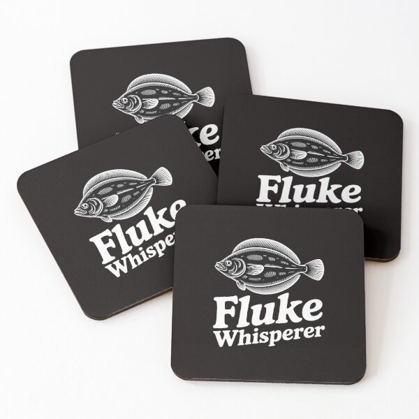 Item preview, Fluke Whisperer - Fluke Fishing Outfit for Anglers Fishermen designed and sold by RatCurry.