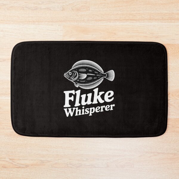 Item preview, Fluke Whisperer - Fluke Fishing Outfit for Anglers Fishermen designed and sold by RatCurry.