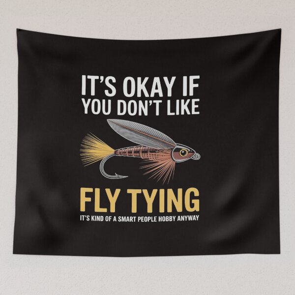 Item preview, fishing fly fishing gift designed and sold by RatCurry.