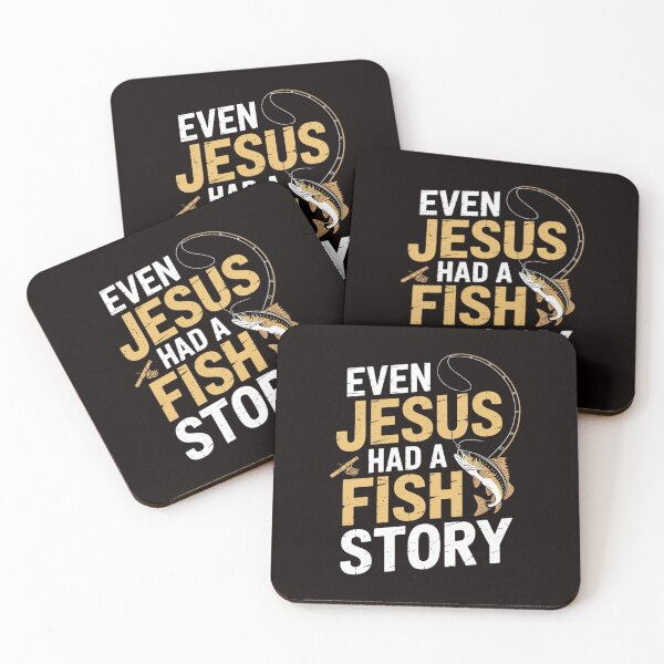 Item preview, Fishing Even Jesus Had A Fish Story Fishing designed and sold by RatCurry.
