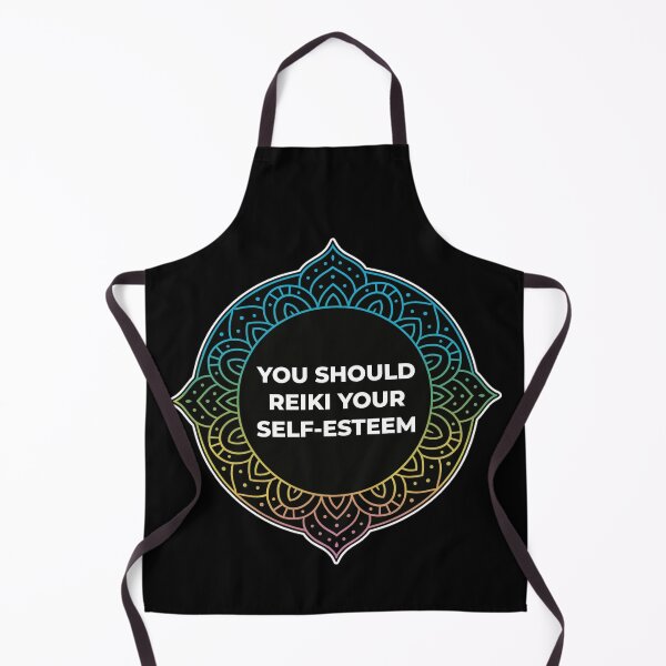 Item preview, SARCASTIC SPIRITUAL – You Should Reiki Your Self-Esteem – Gift for Friend • Mandala Quote Art designed and sold by JacobKAurumhead.