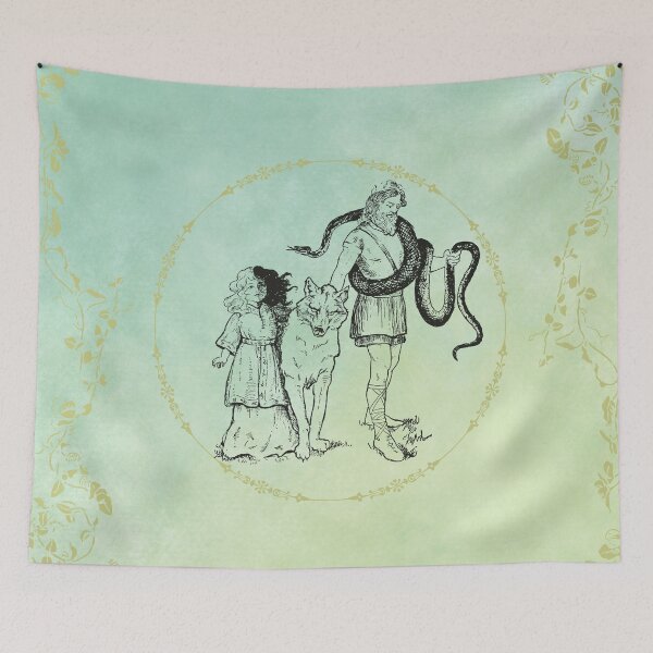 Item preview, Loki and His Children designed and sold by icarusoak.