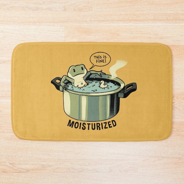 Item preview, Thats Fine Frog Pot Moisturized by Tobe Fonseca designed and sold by Tobe Fonseca®.