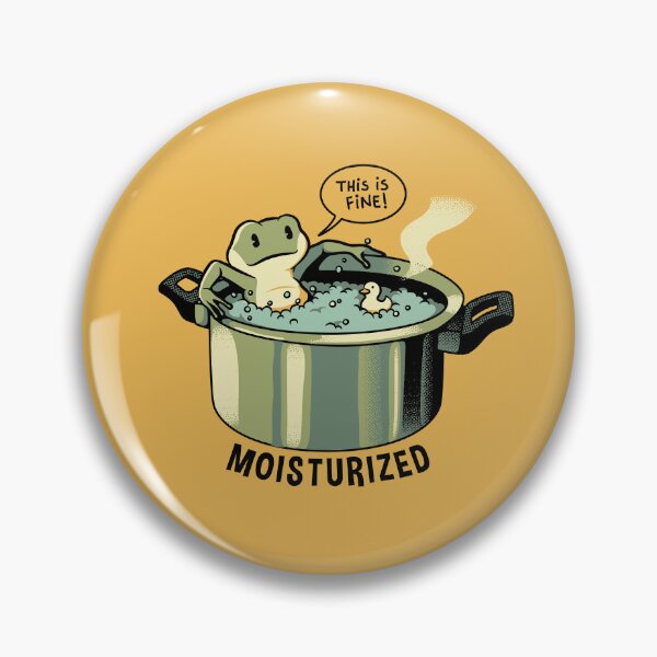 Item preview, Thats Fine Frog Pot Moisturized by Tobe Fonseca designed and sold by Tobe Fonseca®.