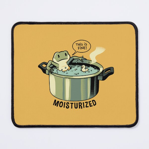 Item preview, Thats Fine Frog Pot Moisturized by Tobe Fonseca designed and sold by Tobe Fonseca®.