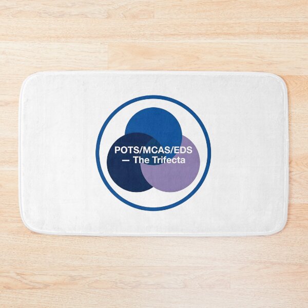 Item preview, POTS MCAS EDS Trifecta Badge — Chronic Illness Community designed and sold by SweetbeStore.