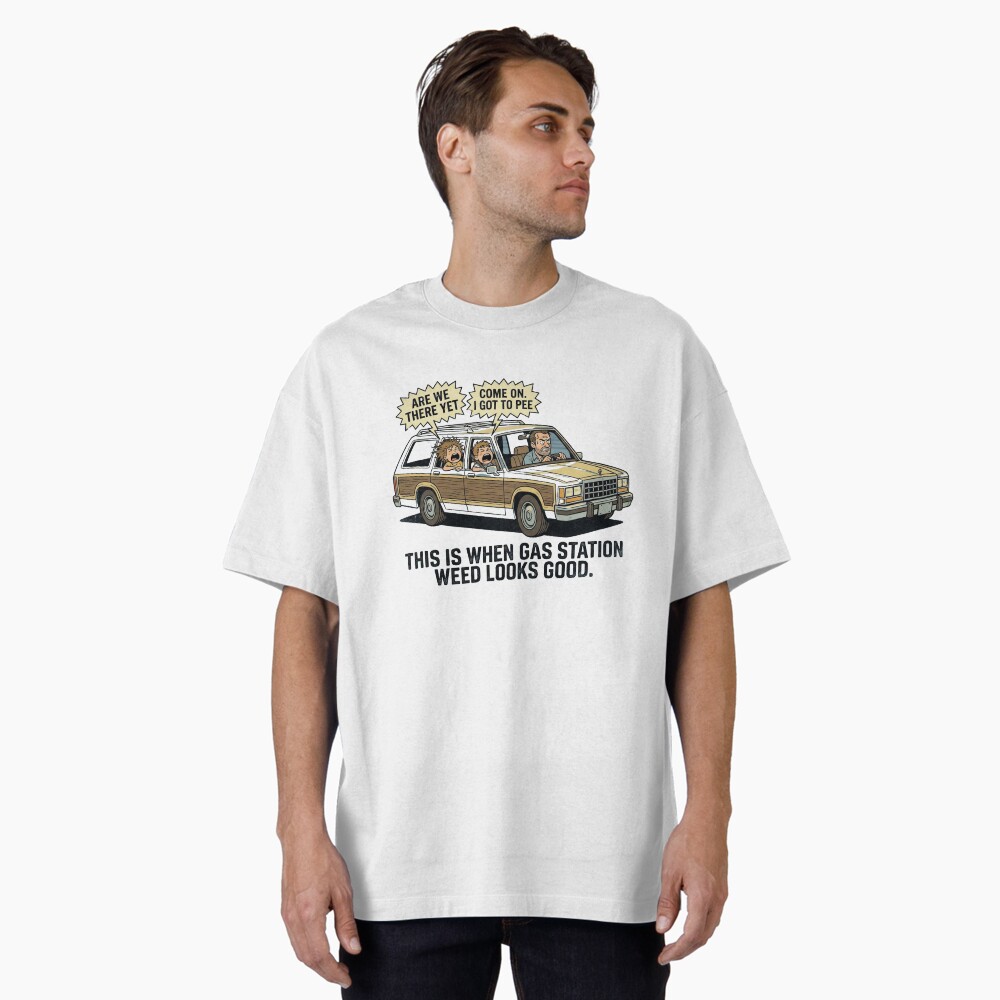 Vacation Stress oversized tee