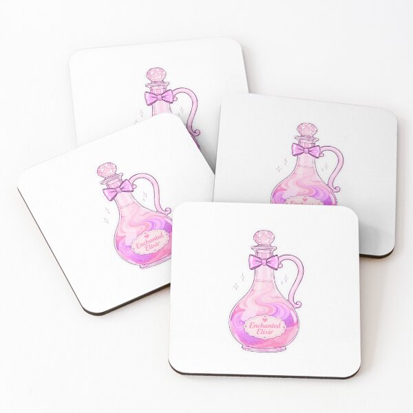 Item preview, Enchanted Pink Potion Aesthetic Sticker designed and sold by GingyB.