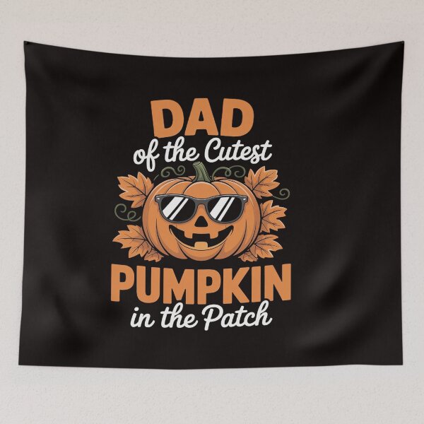 Item preview, Dad of The Cutest Pumpkin In The Patch Halloween designed and sold by RatCurry.