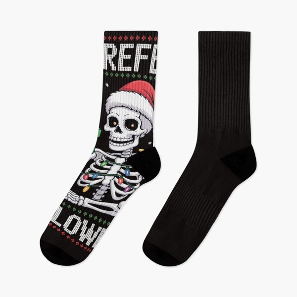 Item preview, Christmas Skeleton I Prefer Halloween Ugly Xmas Men designed and sold by RatCurry.