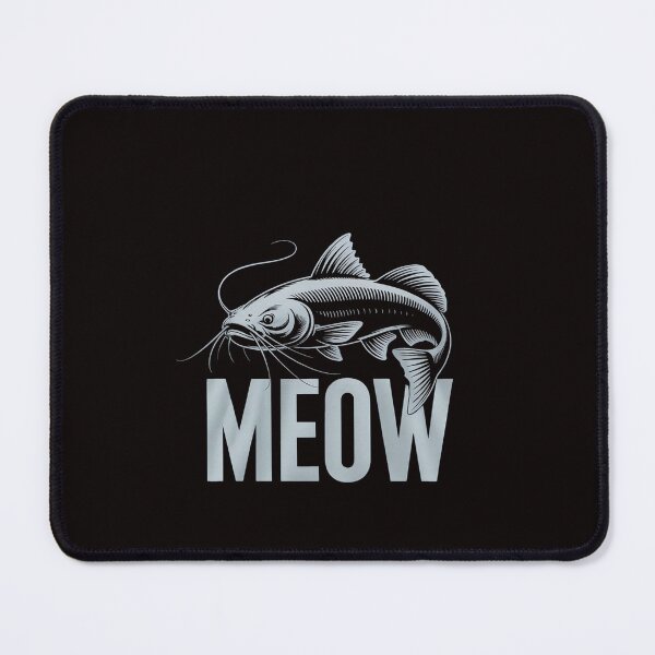 Item preview, catfish meow for catfish fishing, fishing fisherman designed and sold by RatCurry.