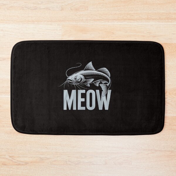 Item preview, catfish meow for catfish fishing, fishing fisherman designed and sold by RatCurry.