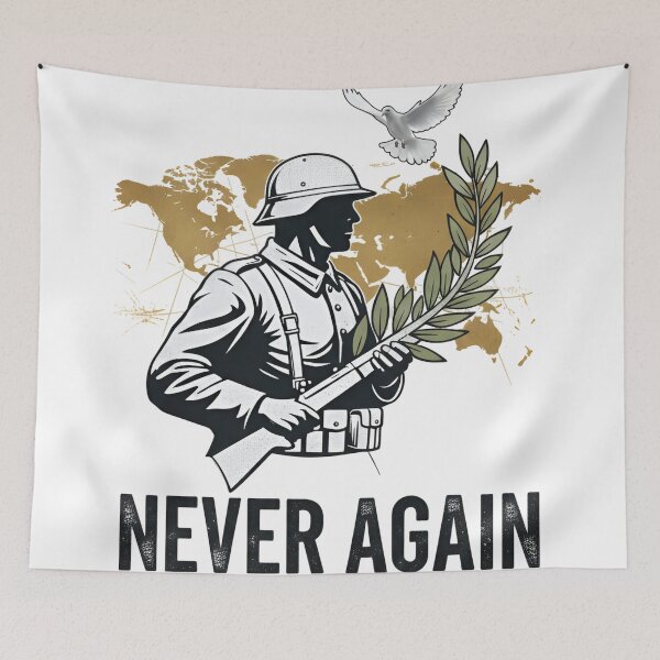 Item preview, NEVER AGAIN designed and sold by masterAi.