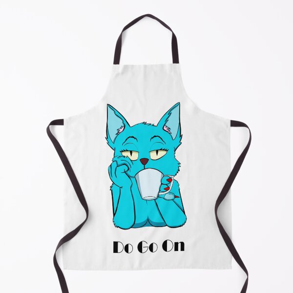 Item preview, Bored Lady Cat Sipping- Do Go On designed and sold by Batmantis275.