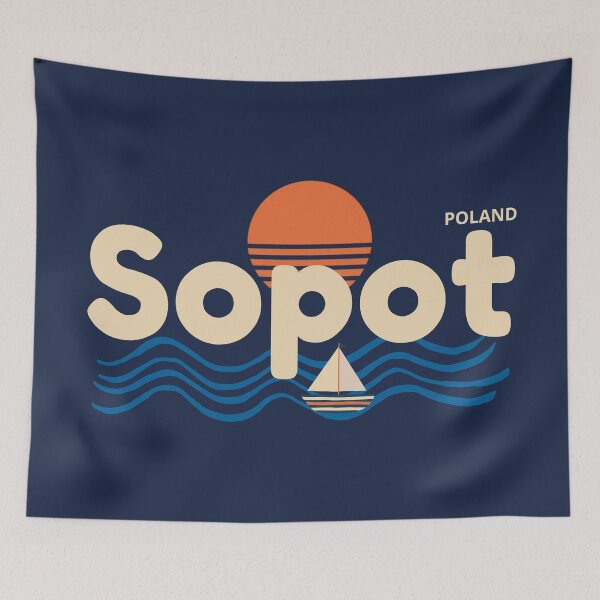 Item preview, Sopot | Poland | Polska designed and sold by Anniko Art Studio.