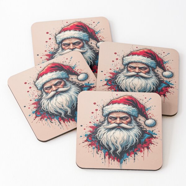 Item preview, Santa Claus - Classic Graffiti Splash Style designed and sold by Hot4Shirt.