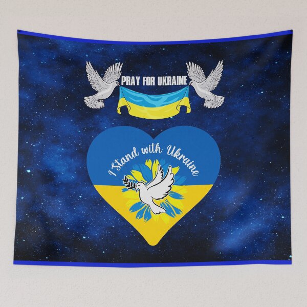 Item preview, Pray for Ukraine – I Stand with Ukraine designed and sold by MysticOzzy.