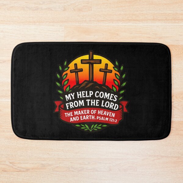 Item preview, Psalm 121:2 My help comes from the LORD the Maker of Heaven and Earth. designed and sold by plushism.