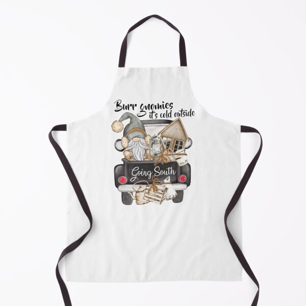 Item preview, Burr Gnomies Graphic Apparel & Home Decor – “It’s Cold Outside, Going South” Winter Humor Design designed and sold by Compass and a Camera.