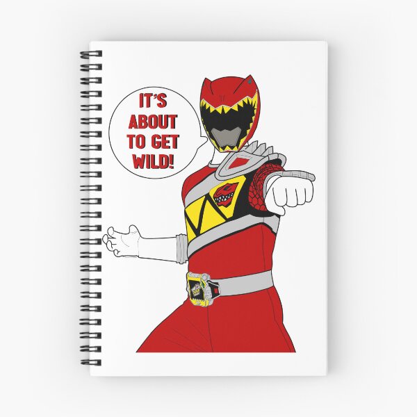 Item preview, Kyoryu DC Red Photo to Art 3 It's About To Get Wild designed and sold by Ink Shot Studios.