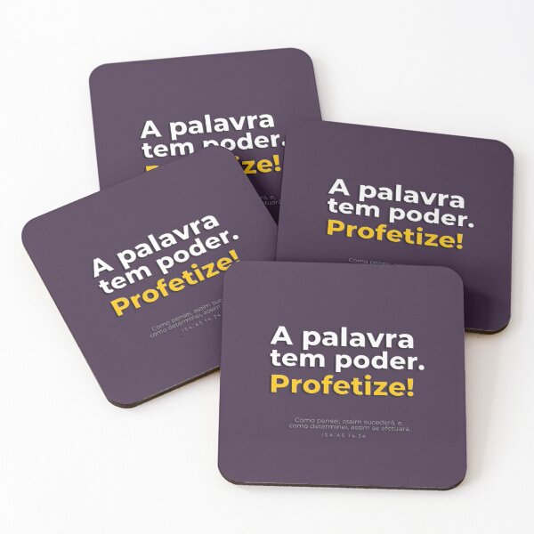 Item preview, A palavra tem poder  designed and sold by Cruwey.