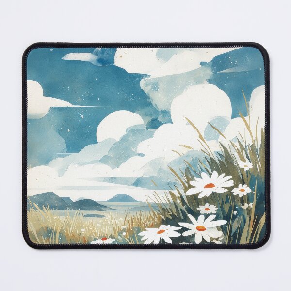 Item preview, Summer Breeze Over Wild Daisies designed and sold by Dusk Atelier.