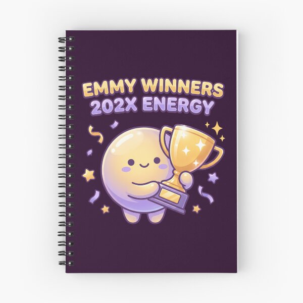 Item preview, Emmy Winners 202X Sticker – Cute Trophy Character designed and sold by Vrixat.