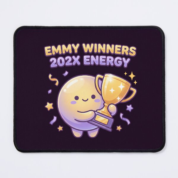 Item preview, Emmy Winners 202X Sticker – Cute Trophy Character designed and sold by Vrixat.