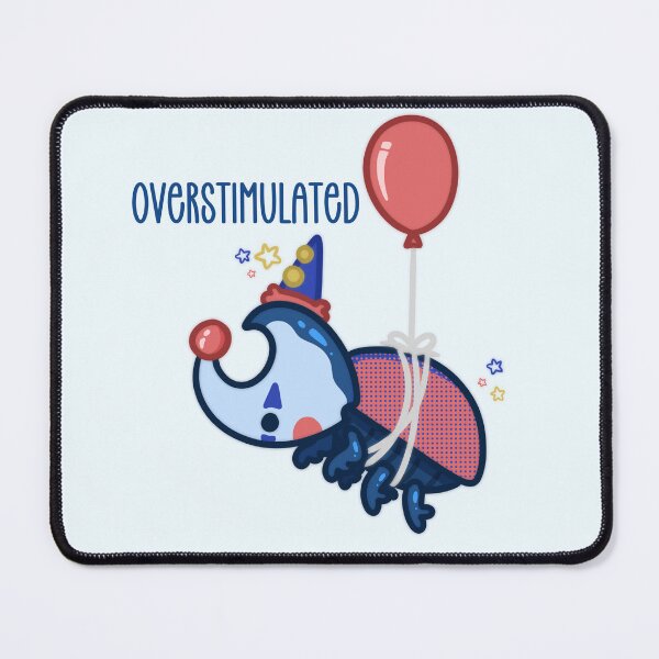 Item preview, Overstimulated Clown Rhino Beetle designed and sold by Aloe and Monstera.
