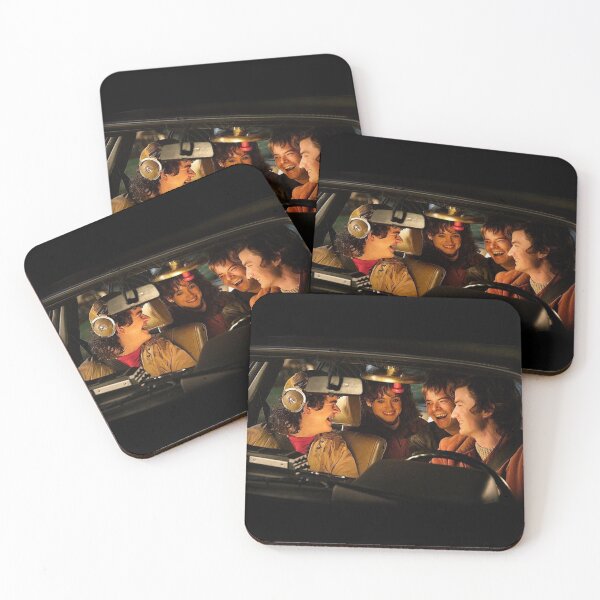 Item preview, Dustin, Nancy, Jonathan & Steve - Stranger Things  designed and sold by Wenby-Weaselbee.