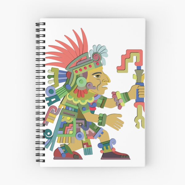 Item preview, Stylized Aztec Warrior: Heroic Figure from Ancient Codex designed and sold by Keltoi-art.