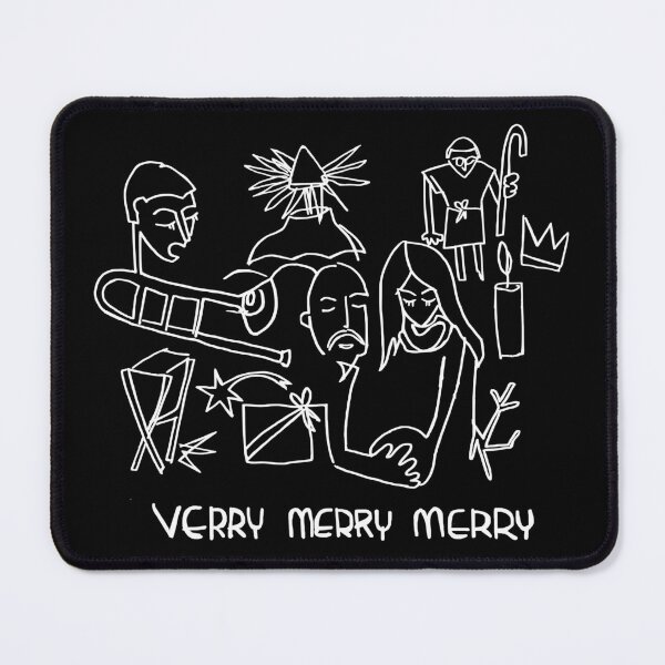 Item preview, Verry Merry Merry Ugly Christmas designed and sold by badlydrawnbabe.