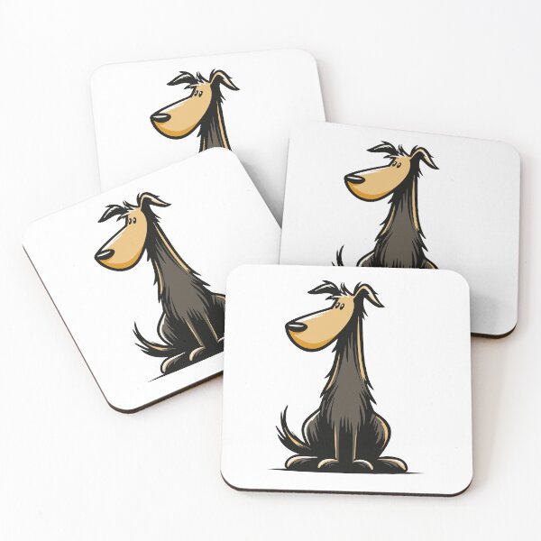 Item preview, Black Dog – Cute Minimalist Dog Cartoon Illustration designed and sold by ArtHeartLab.
