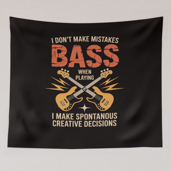 Item preview, I Don't Make Mistakes Playing Bass - Bassist Bass Guitar designed and sold by LapFemile.