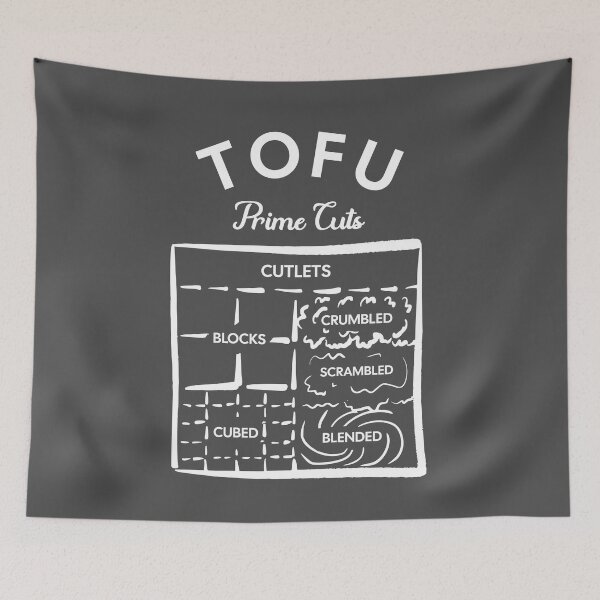 Item preview, Tofu Prime Cuts Funny Vegan designed and sold by Cult of Seitan.