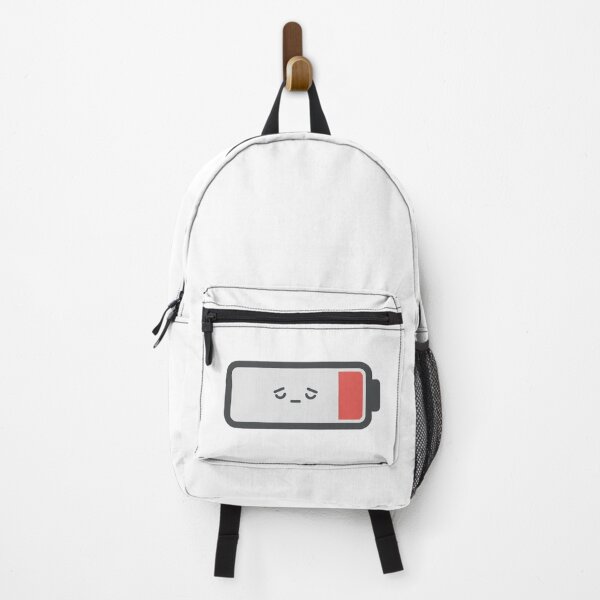 Item preview, Low social battery – Exhausted cartoon face designed and sold by Serge-Design.