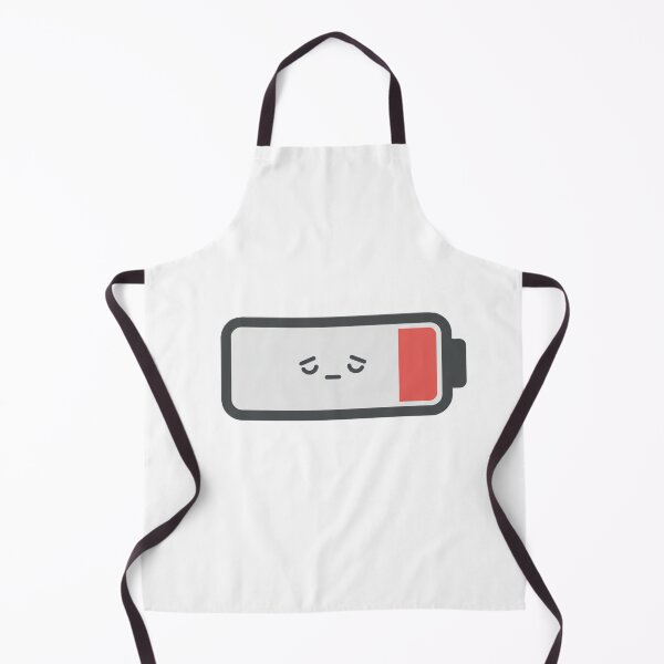 Item preview, Low social battery – Exhausted cartoon face designed and sold by Serge-Design.