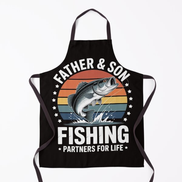 Item preview, Father Son Matching Fishing Bass Fish Dad designed and sold by LapFemile.