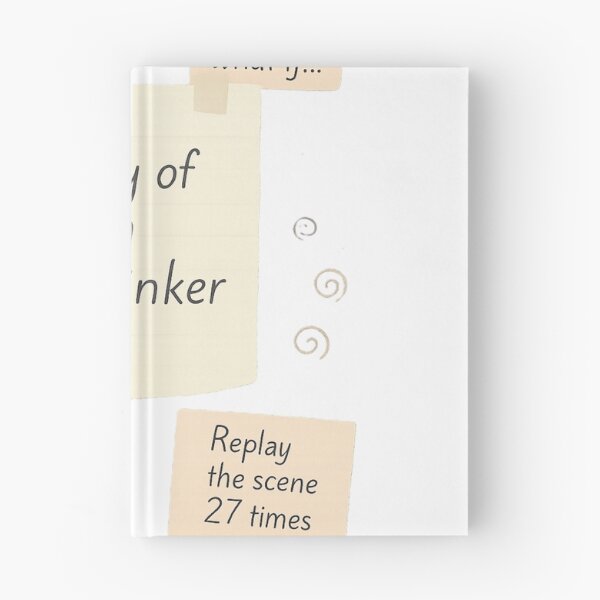 Item preview, Diary of an Overthinker – Pastel Scrapbook Collage designed and sold by Serge-Design.
