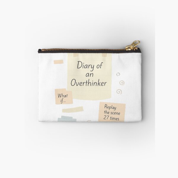 Item preview, Diary of an Overthinker – Pastel Scrapbook Collage designed and sold by Serge-Design.
