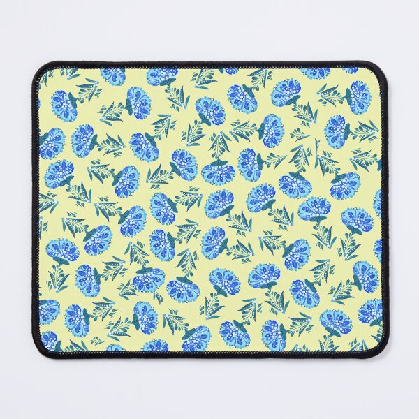 Item preview, Blue flowers. Plant pattern Ukrainian pattern, Petrykivka style, author's drawing. Ukrainian art. Green leaf designed and sold by Sunflower-7.