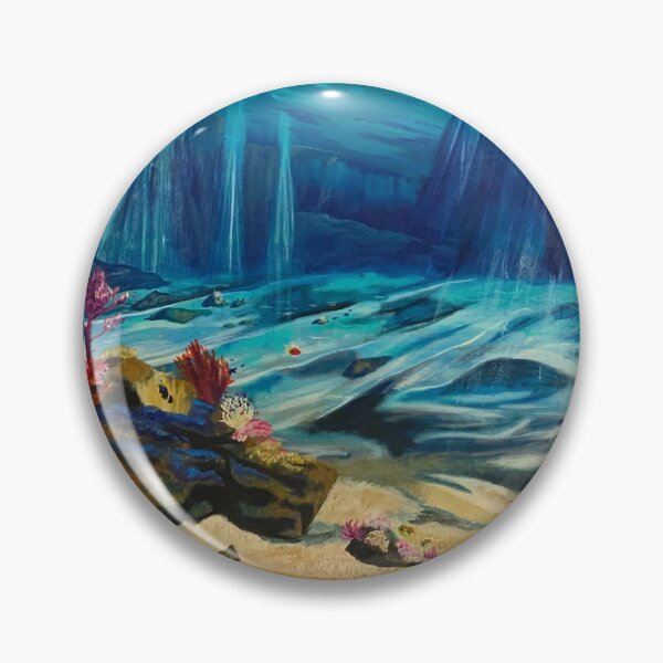 Item preview, Fish - Oceanscape Vibrant Fish Corals Anemones designed and sold by The Pet Shop.