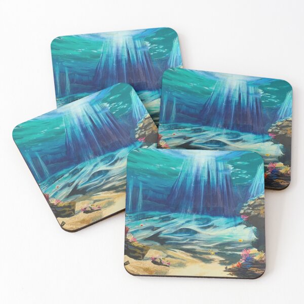Item preview, Fish - Oceanscape Vibrant Fish Corals Anemones designed and sold by The Pet Shop.