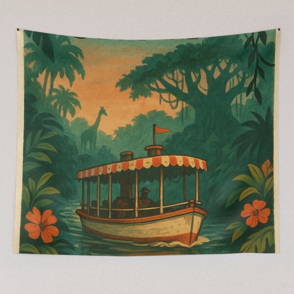 Item preview, Jungle Cruise Print designed and sold by magicalartwork93.
