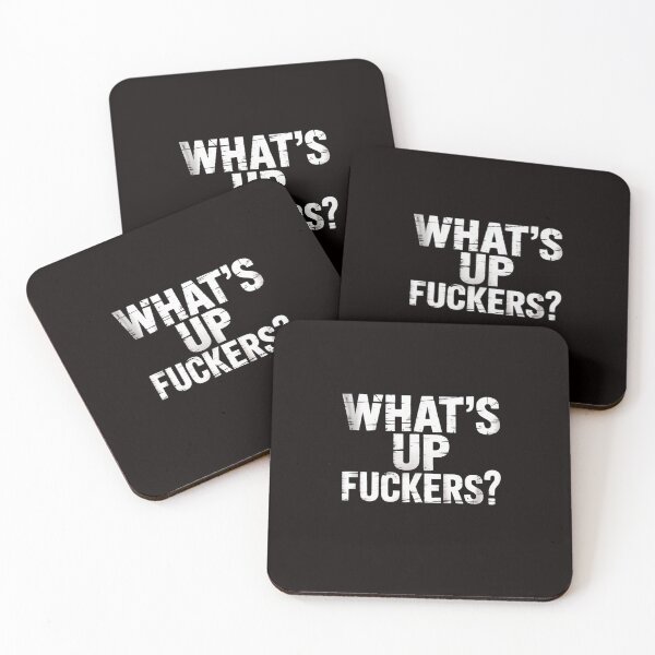 Item preview, What's Up Fuckers Crude Offensive Adult Humor designed and sold by LapFemile.