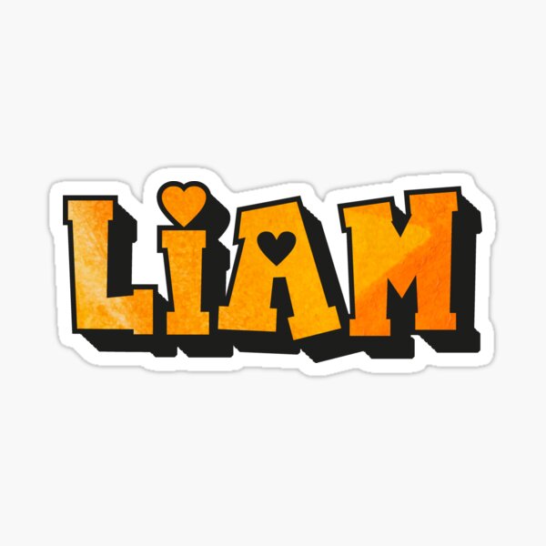 Liam Personalized Custom Name Design for Men, Teens, and Boys