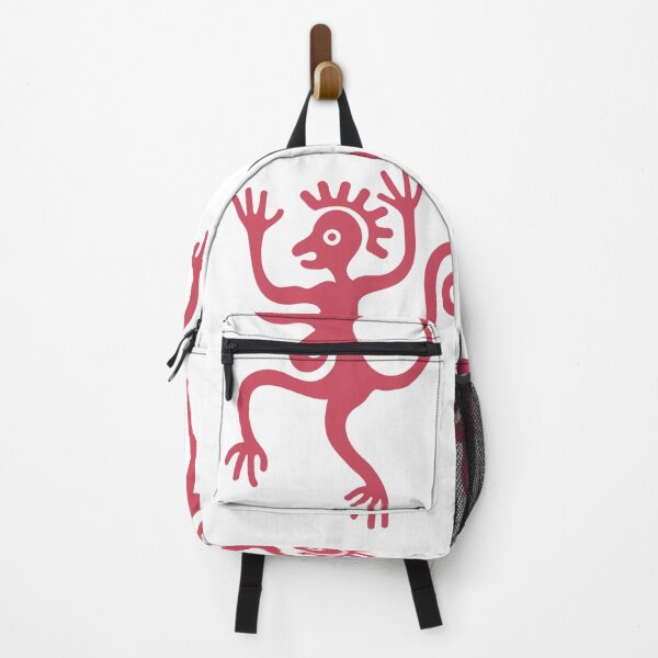 Item preview, Red Glyphic Monkey: Mesoamerican Tribal Symbol designed and sold by Keltoi-art.